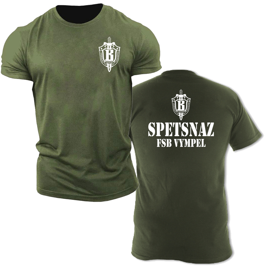 Street Fashion Russia - Rosyjski Spetsnaz sił specjalnych T Shirt