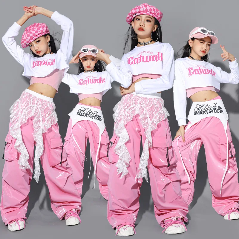 Street Fashion Outfit Girl - Nowe stroje do tańca jazzowego Kpop