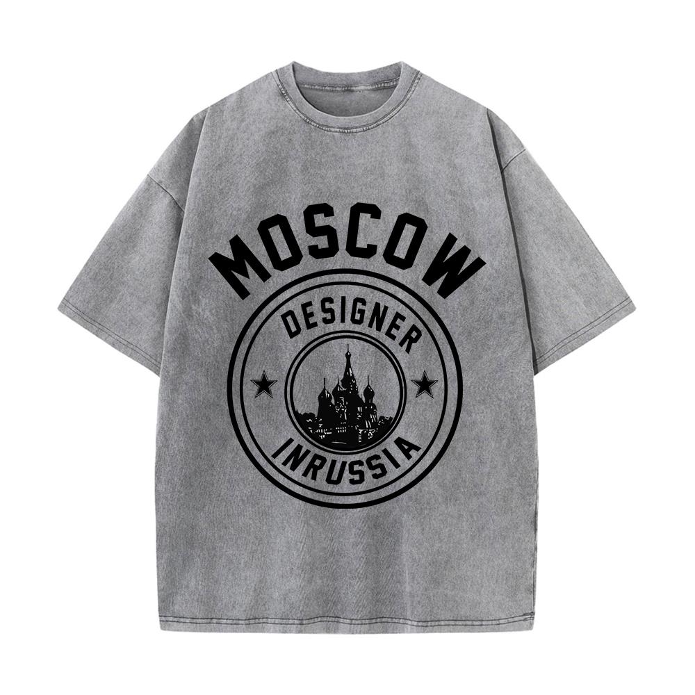 Street Fashion Russia - Damskie bawełniane koszulki w stylu mody