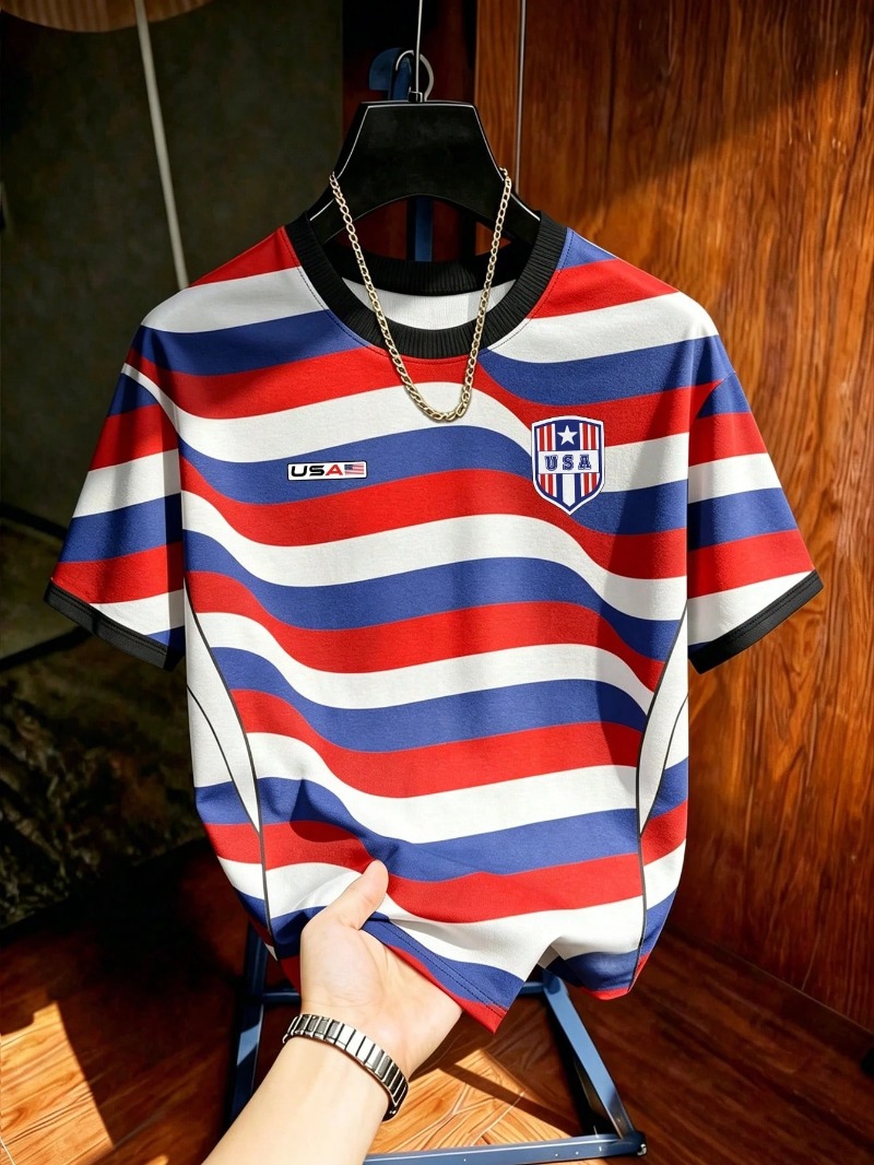 Street Fashion Usa - Koszulka piłkarska w stylu USA na