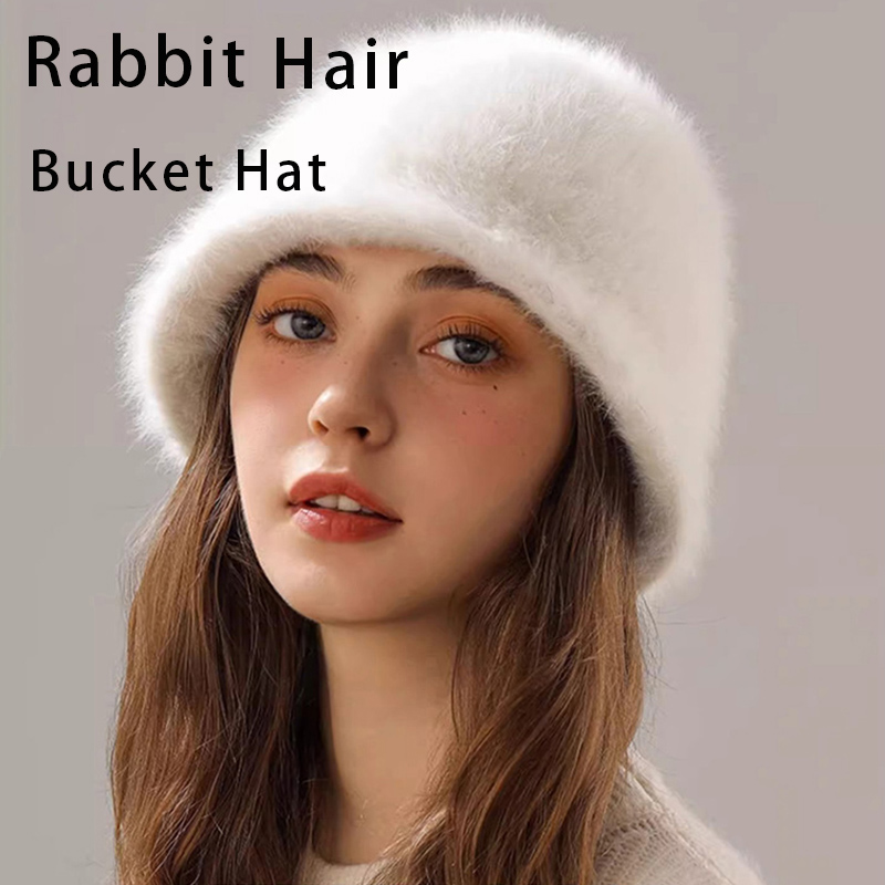 Street Fashion Russia - Zimowy kapelusz typu bucket hat z