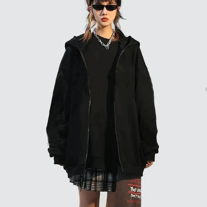 Męska bluza z kapturem High St – Street Fashion Zip Up Hoodie recenzja i cena