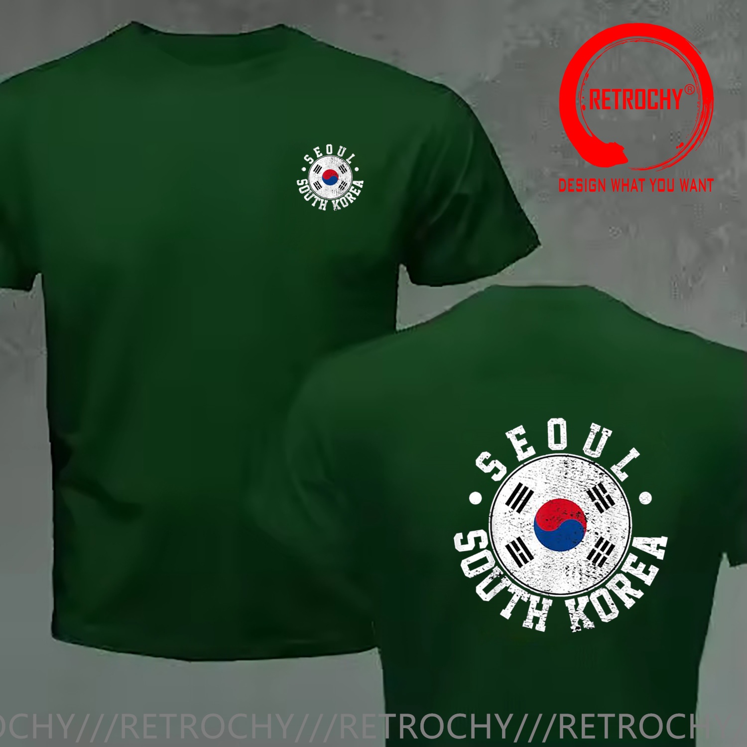 Zabawny Design Vintage Postarz – Street Fashion Seoul recenzja i cena
