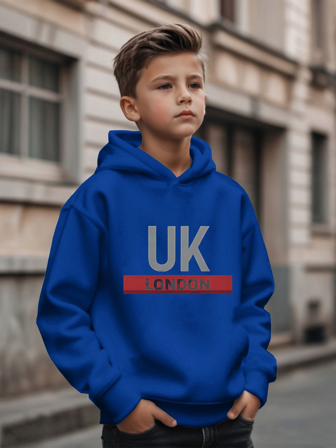 Bluza z kapturem z nadrukiem z – Street Fashion In London recenzja i cena