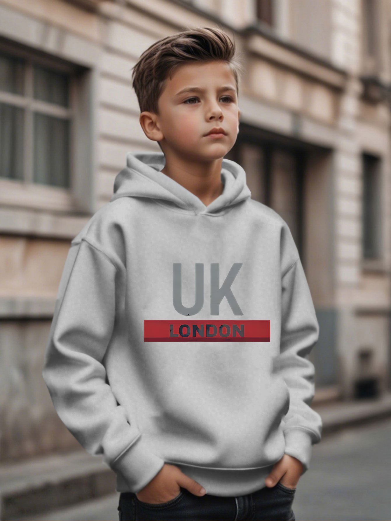 Bluza z kapturem z nadrukiem z – Street Fashion In London recenzja i cena