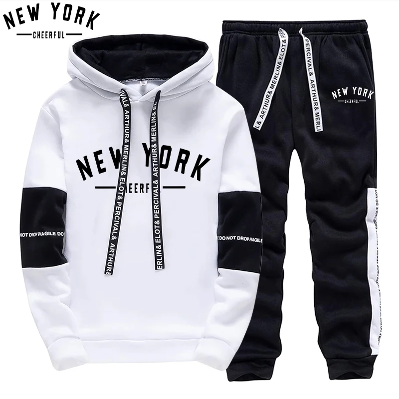Męski zestaw/bluza z kapturem/ – Street Fashion Men recenzja i cena