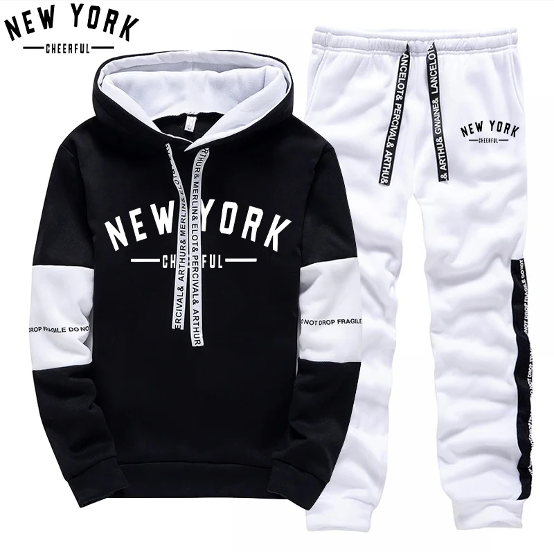 Męski zestaw/bluza z kapturem/ – Street Fashion Men recenzja i cena