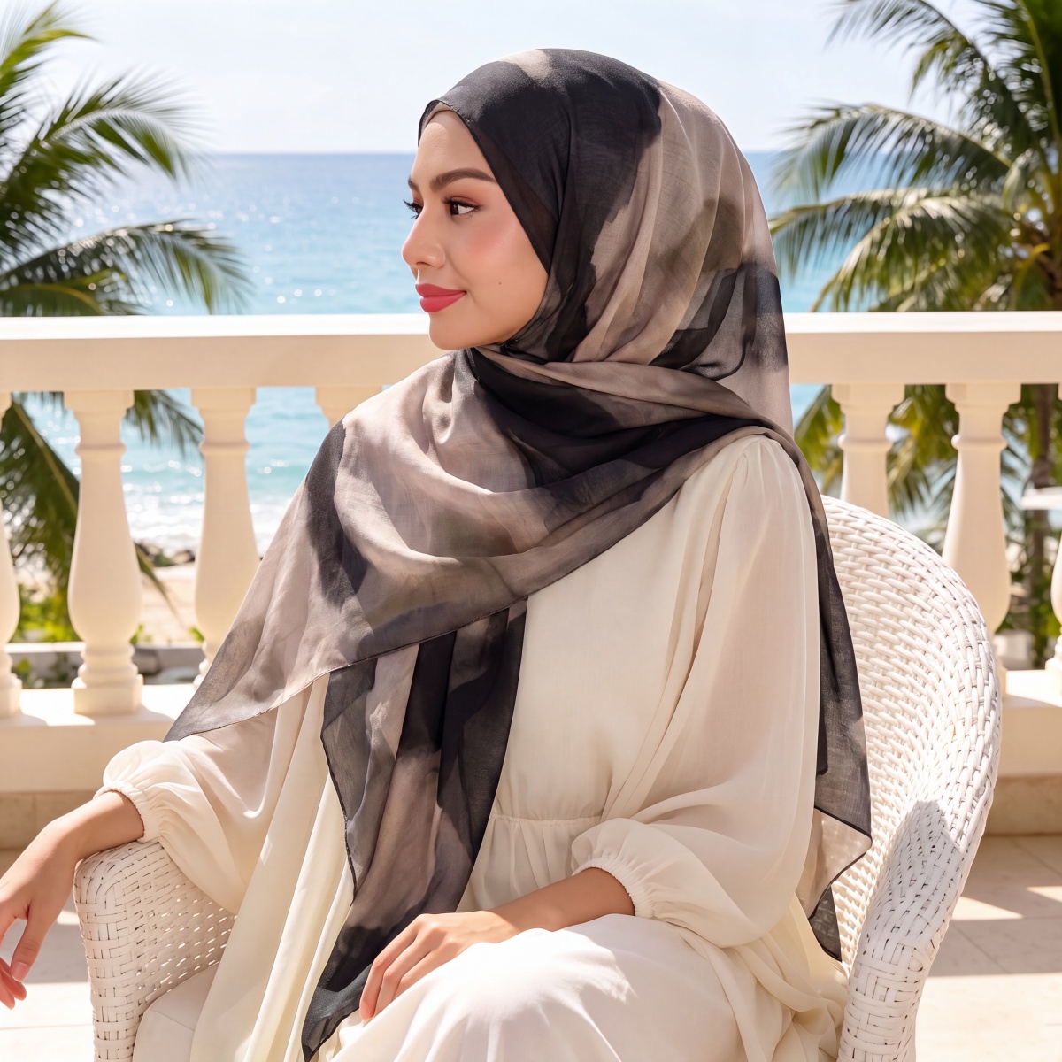 Szal damski z pashminy 2026, b – Street Fashion Hijab recenzja i cena