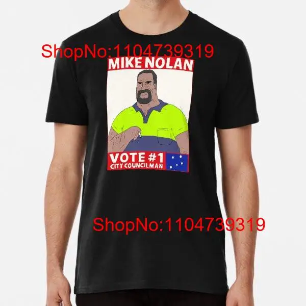 Vote Mike Nolan Premium T Shir – Street Fashion Usa recenzja i cena