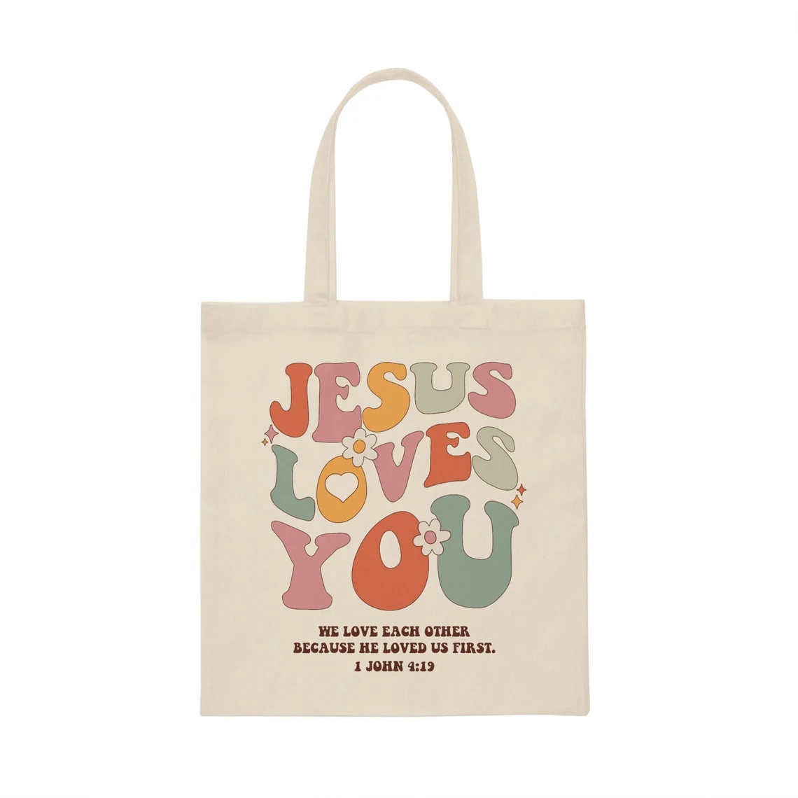 Torba płócienna z napisem: Jez – Tote Bag Canvas Print recenzja i cena