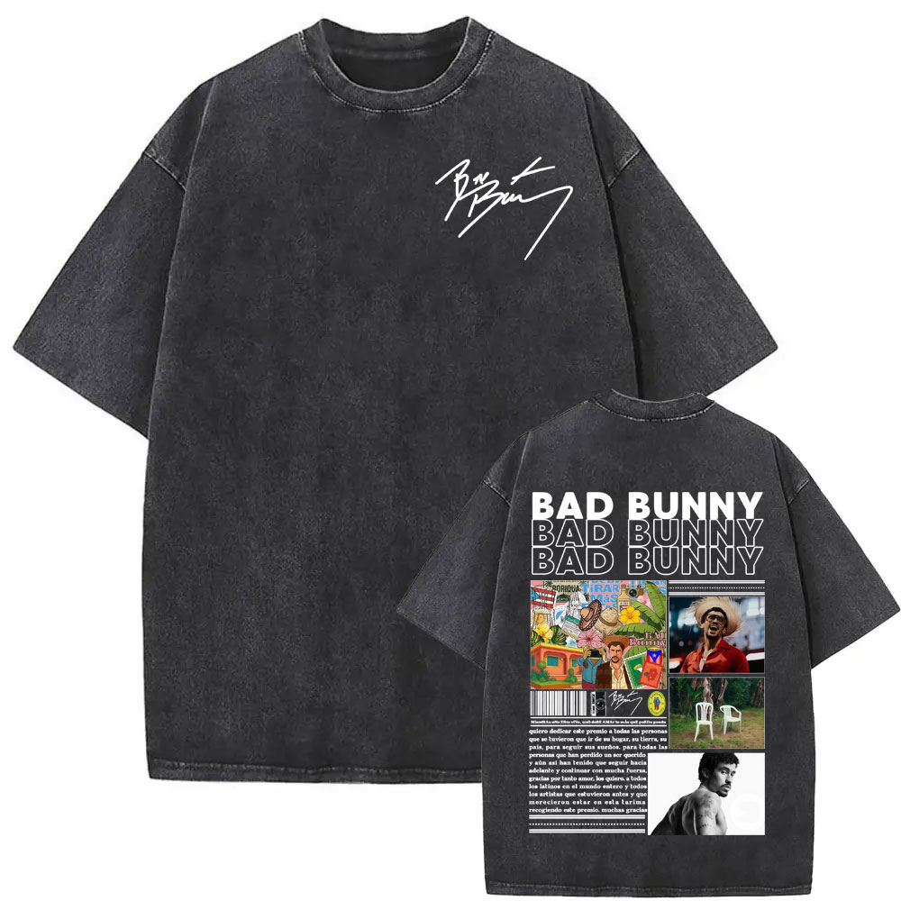 Koszulka męska Bad Bunny DTMF  – Foto Street Fashion recenzja i cena