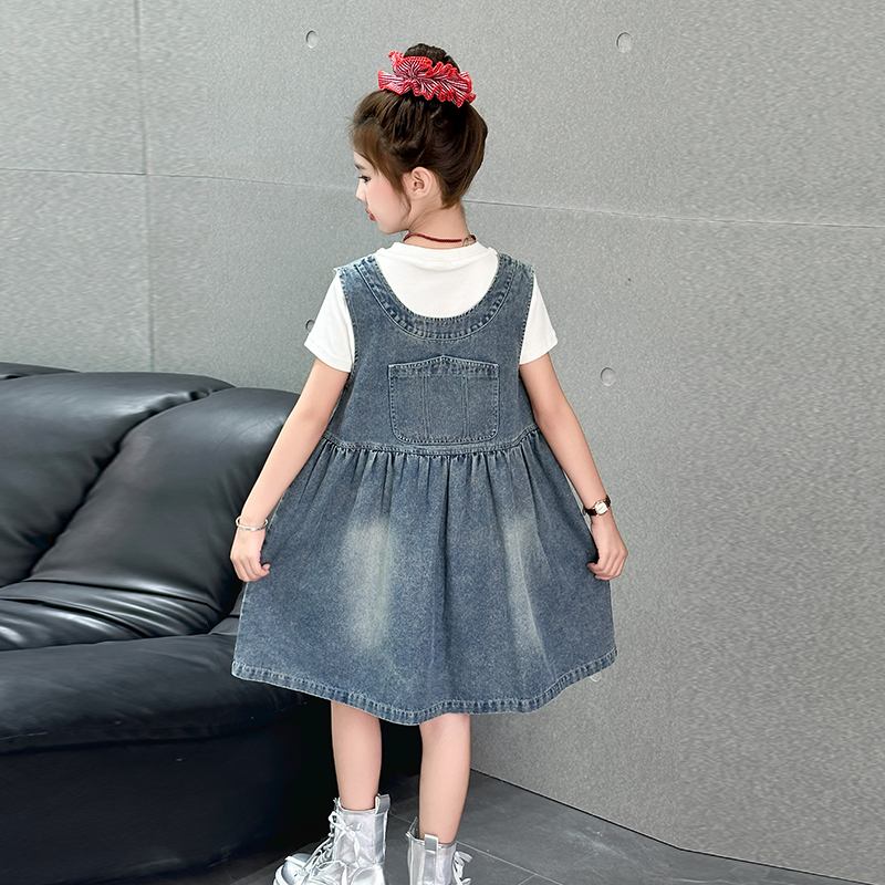 Dziecięca moda Dwustronna odzi – Street Fashion Outfit Girl recenzja i cena