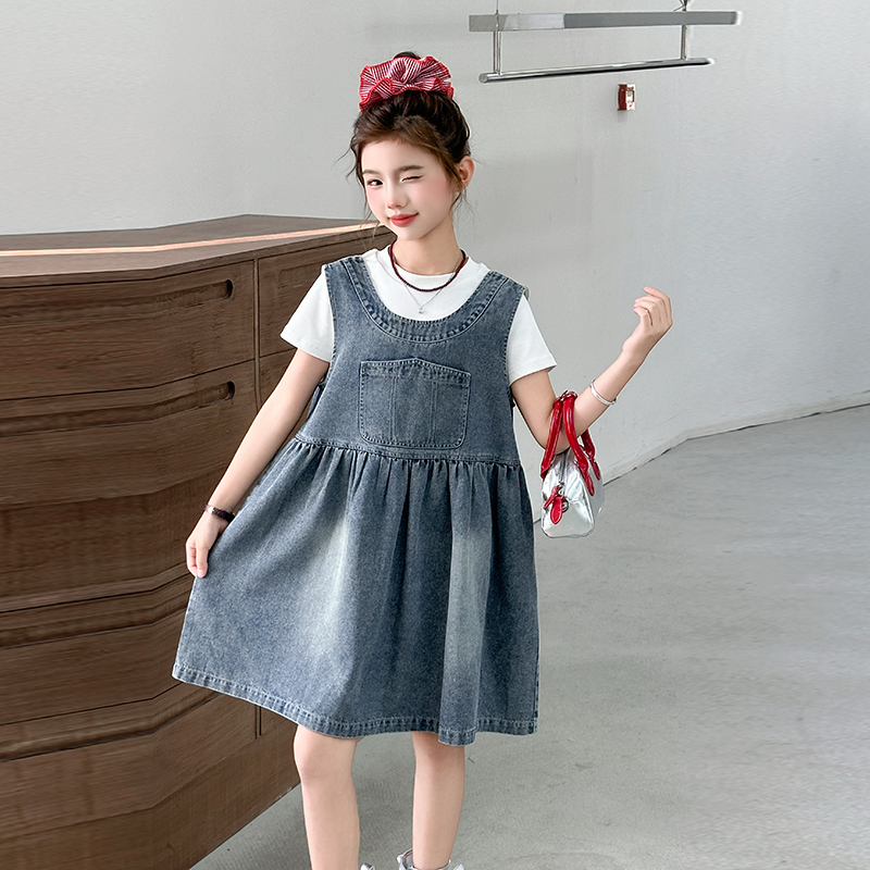 Dziecięca moda Dwustronna odzi – Street Fashion Outfit Girl recenzja i cena