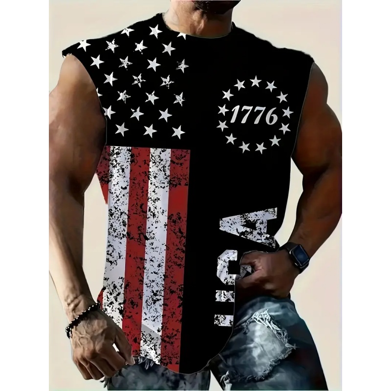 3D Print American Flag Tank To – Street Fashion Usa recenzja i cena