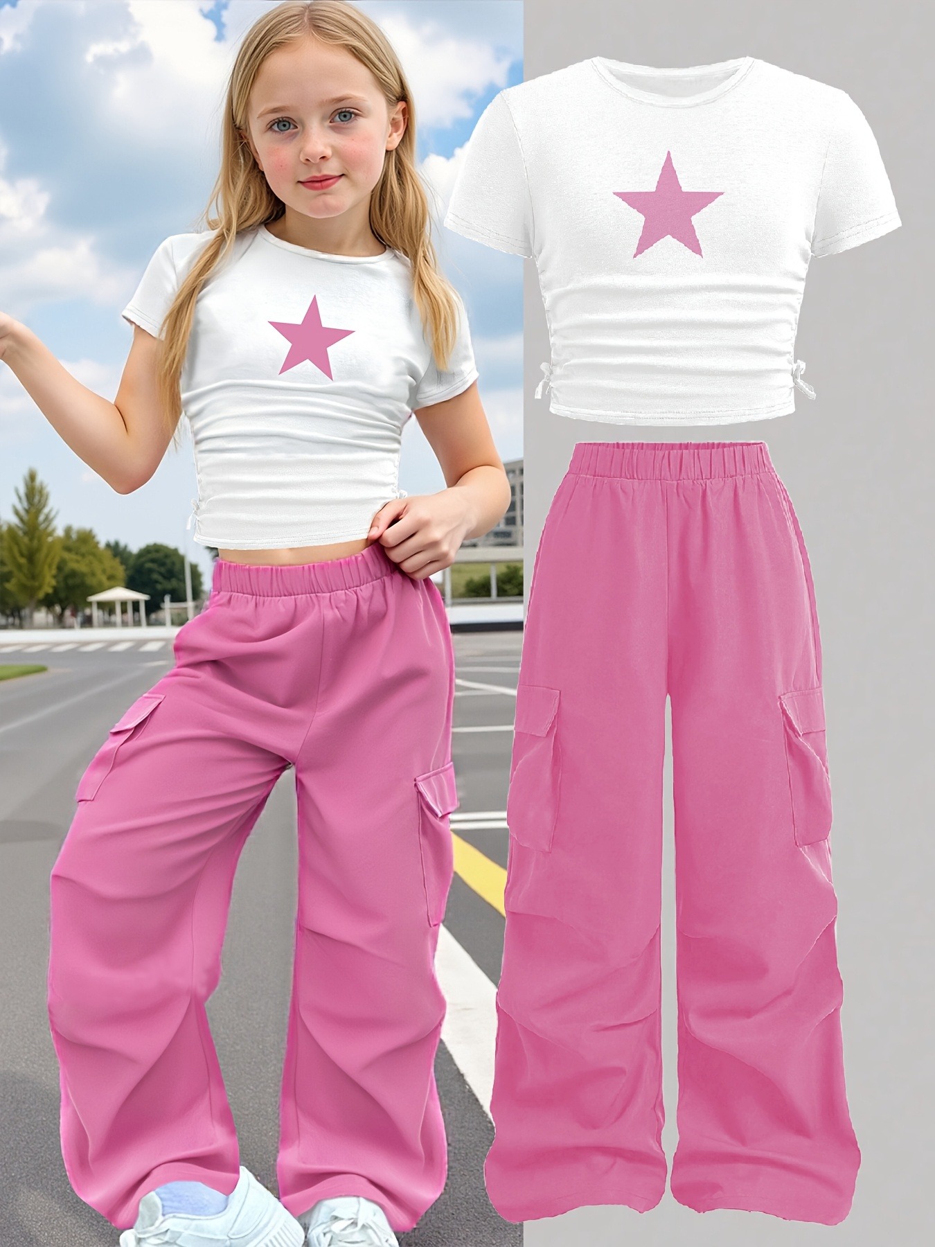Modny zestaw dla dziewczyn, 2- – Street Fashion Co recenzja i cena