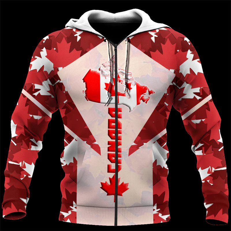 Bluzy z kapturem 3d z wszystko – Street Fashion Zip Up Hoodie recenzja i cena