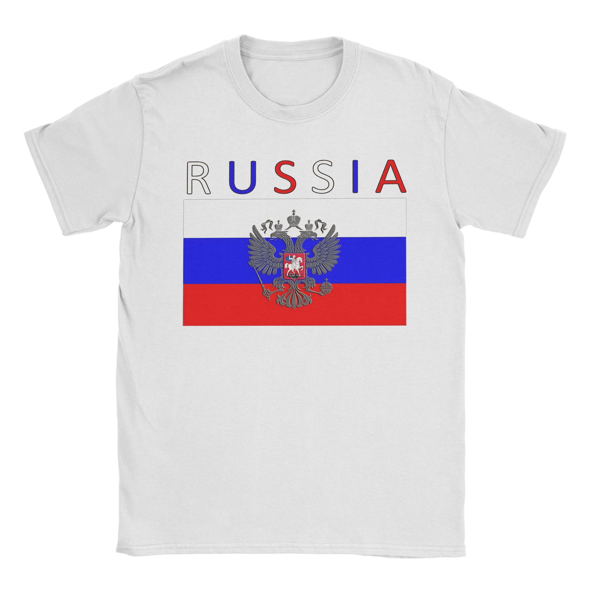 Koszulka z flagą Rosji, modne  – Street Fashion Russia recenzja i cena