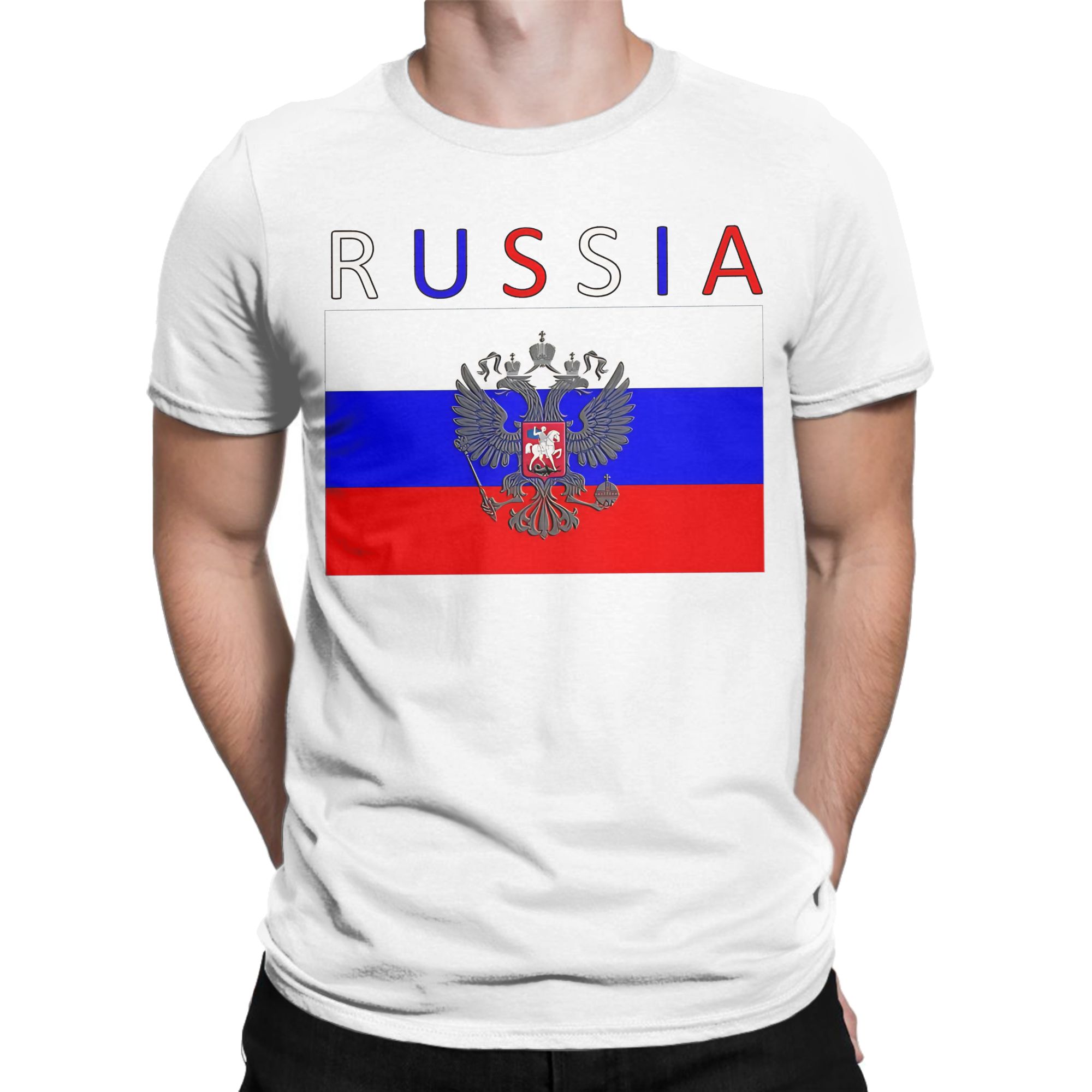 Koszulka z flagą Rosji, modne  – Street Fashion Russia recenzja i cena