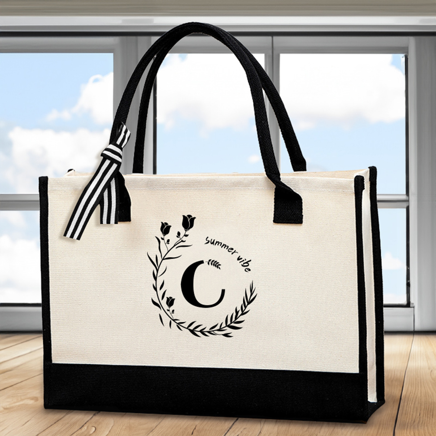 Skórzana torba z nadrukiem, du – Tote Bag Canvas Print recenzja i cena