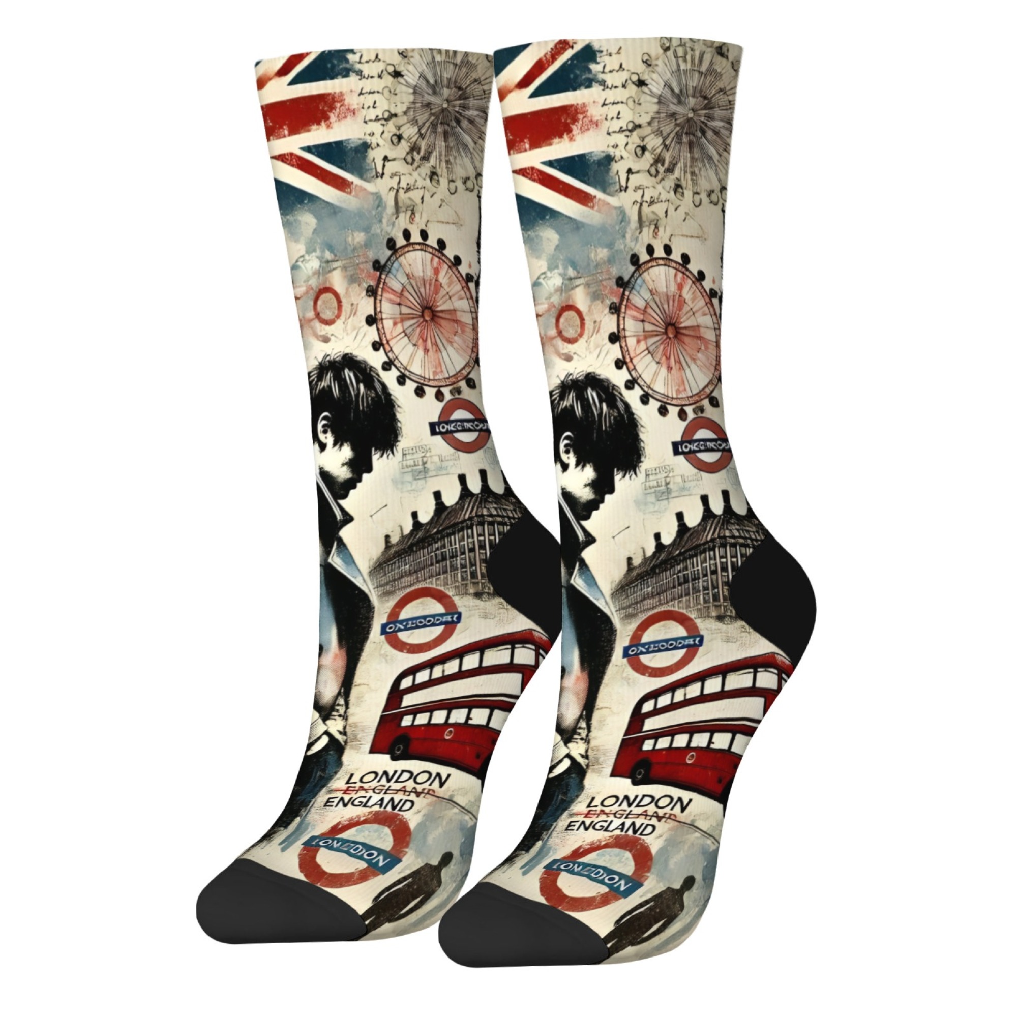 Męskie skarpety do połowy łydk – Street Fashion In London recenzja i cena