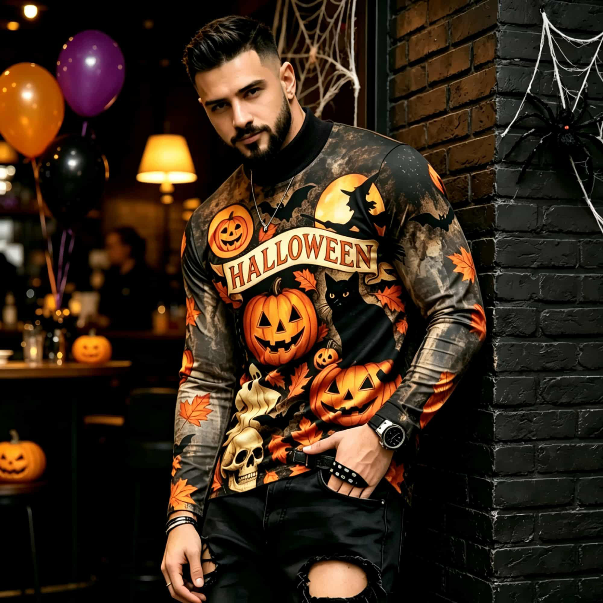 Casualowa moda uliczna, koszul – Street Fashion Men recenzja i cena