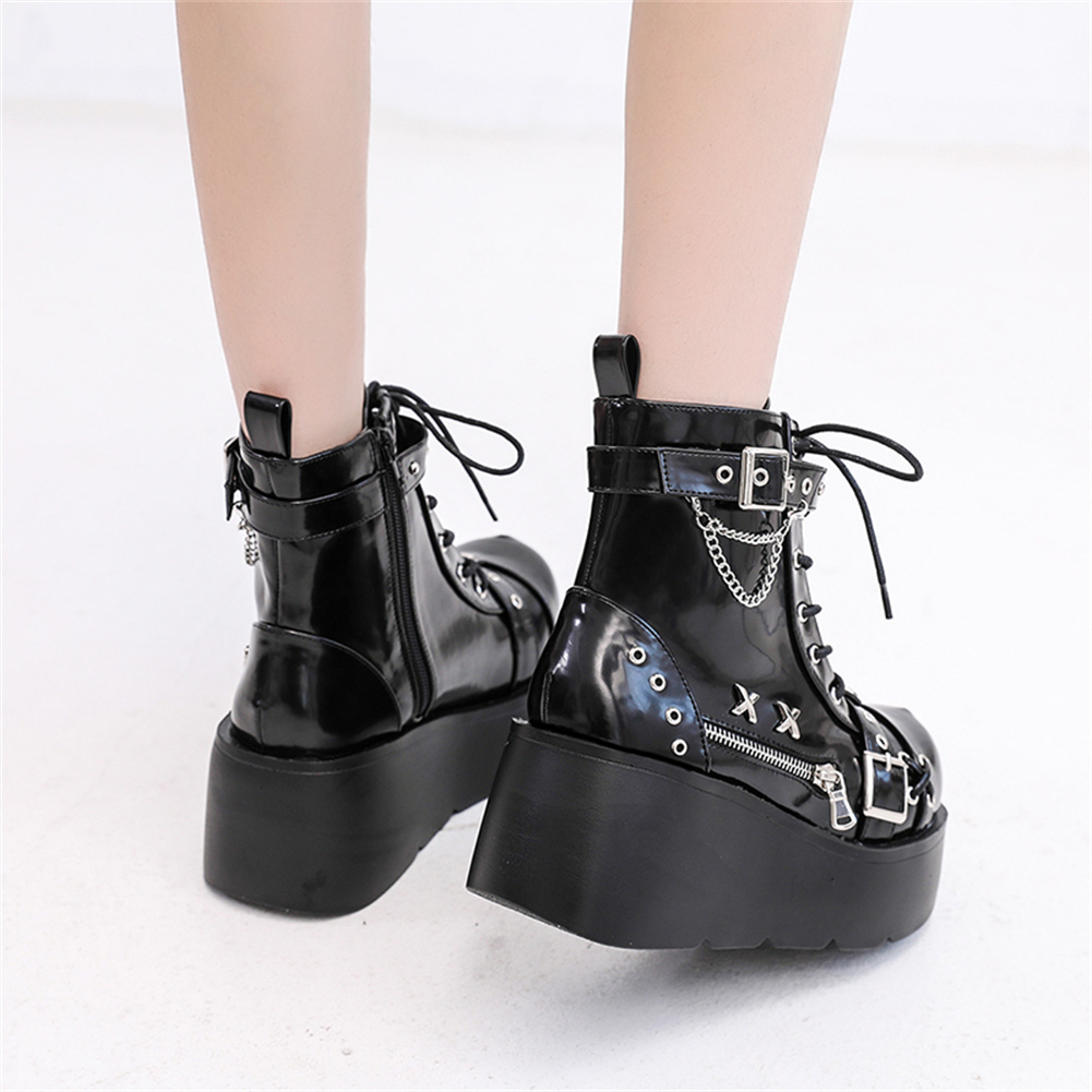 Nowe damskie botki gotyckie na – Street Fashion Lady recenzja i cena
