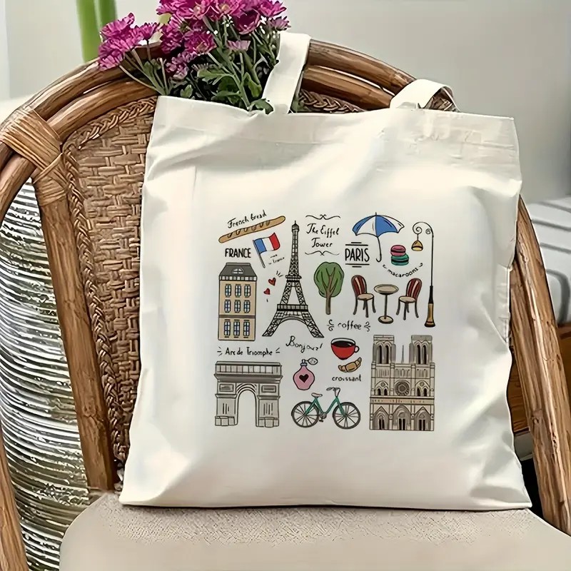 Torba podróżna dla kobiet z mo – Tote Bag Canvas Print recenzja i cena