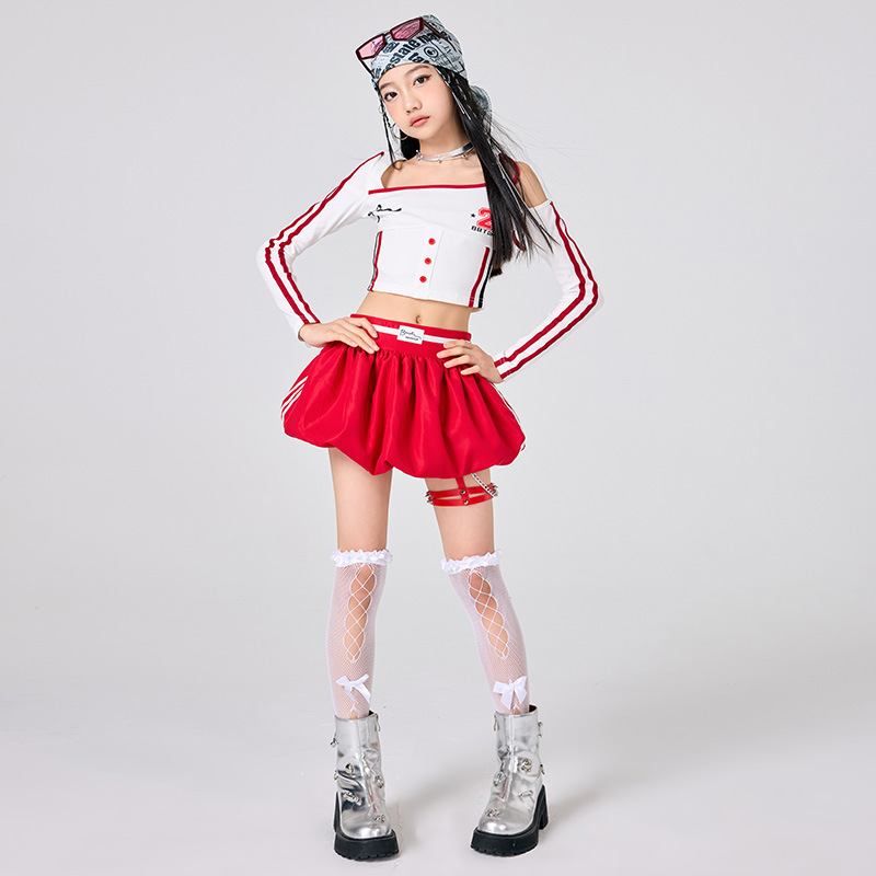 Dziewczęce ubrania hip-hopowe, – Street Fashion Outfit Girl recenzja i cena