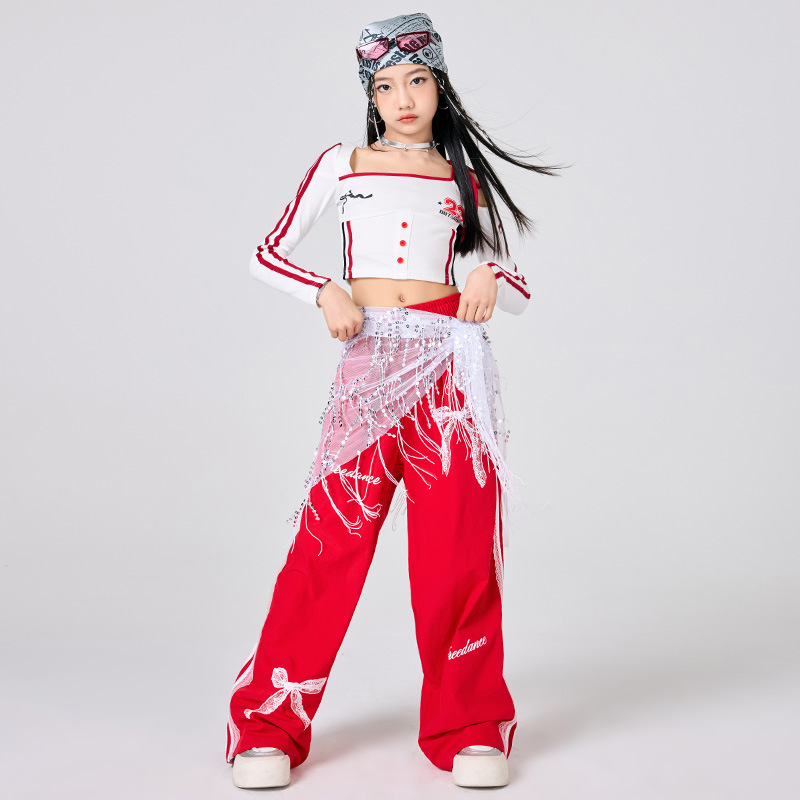 Dziewczęce ubrania hip-hopowe, – Street Fashion Outfit Girl recenzja i cena