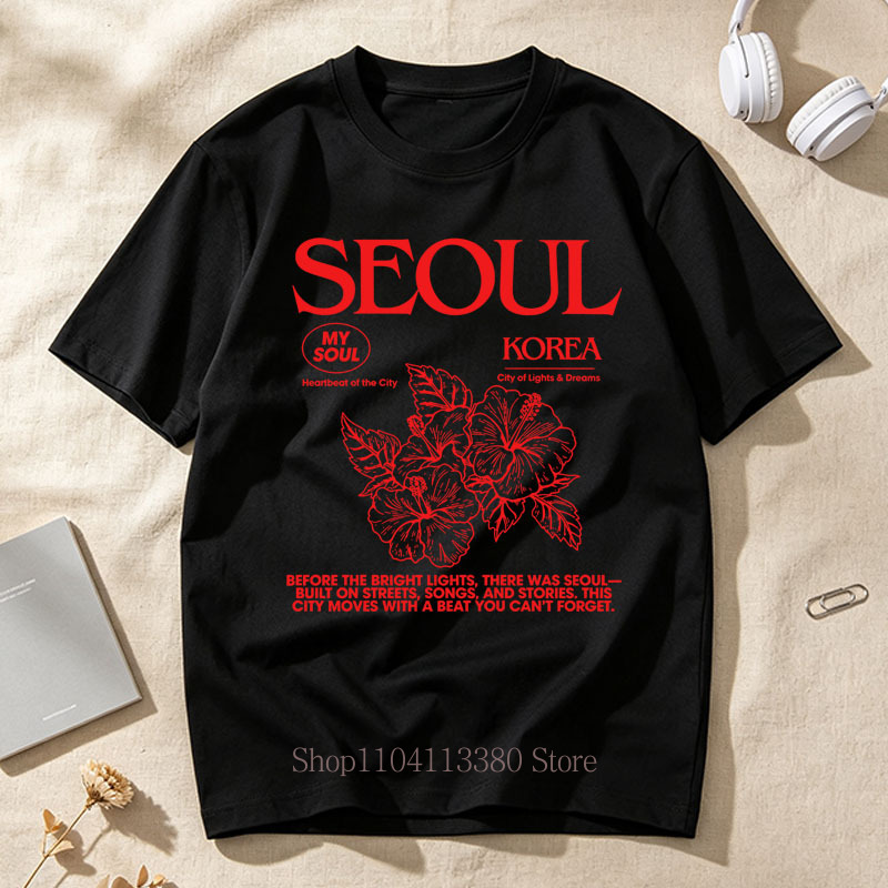 Koszulki damskie w koreańskim  – Street Fashion Seoul recenzja i cena