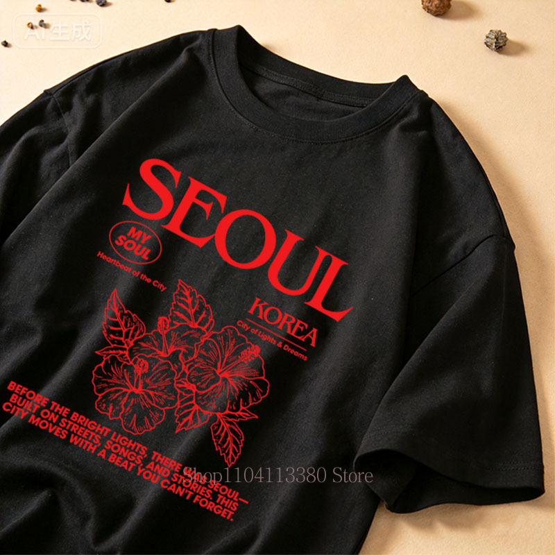Koszulki damskie w koreańskim  – Street Fashion Seoul recenzja i cena