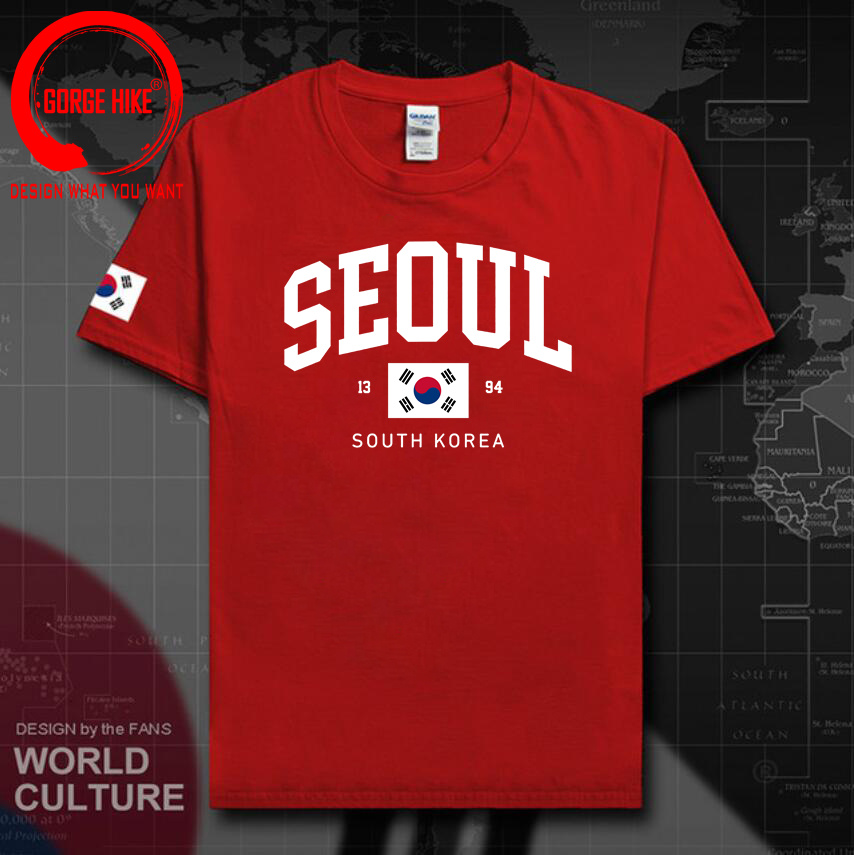 Koszulki Unisex z Flagą Korei  – Street Fashion Seoul recenzja i cena
