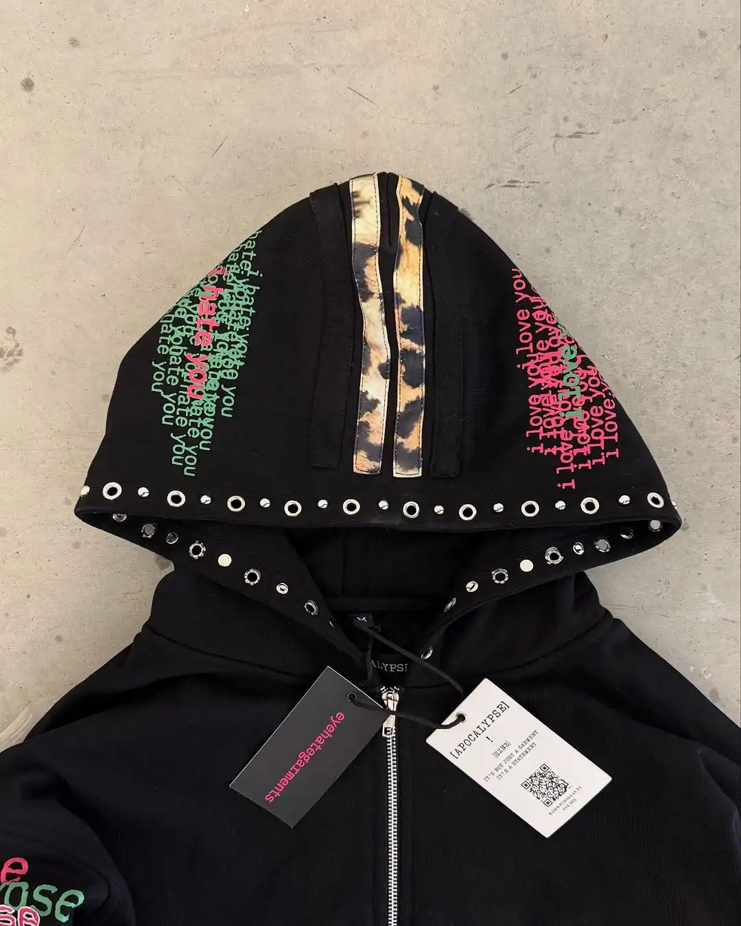 Eyehategarment Street Fashion  – Street Fashion Zip Up Hoodie recenzja i cena