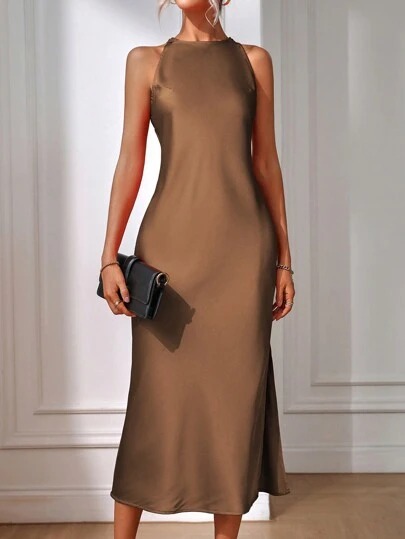 Elegancka satynowa sukienka mi – Italy Fashion Street recenzja i cena