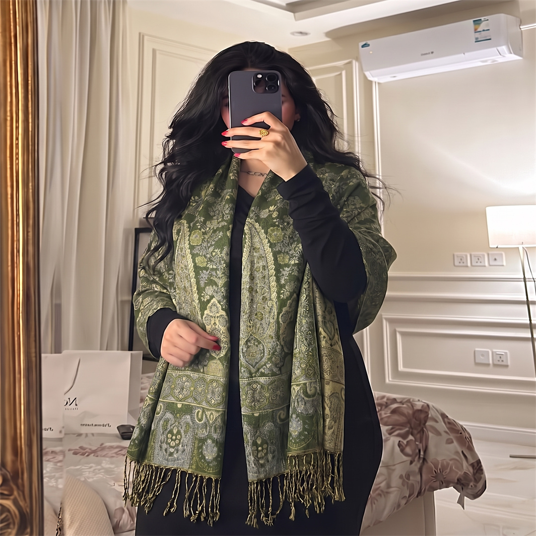 Modna chusta damska z frędzlam – Street Fashion Hijab recenzja i cena