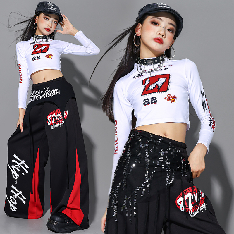 Ubrania do jazzu dla dziewcząt – Street Fashion Outfit Girl recenzja i cena