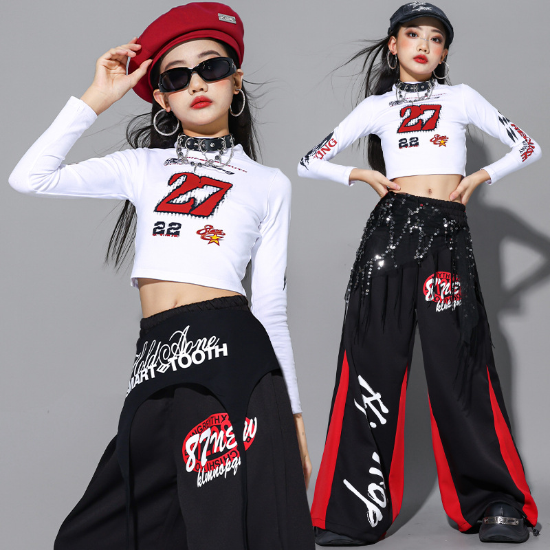 Ubrania do jazzu dla dziewcząt – Street Fashion Outfit Girl recenzja i cena