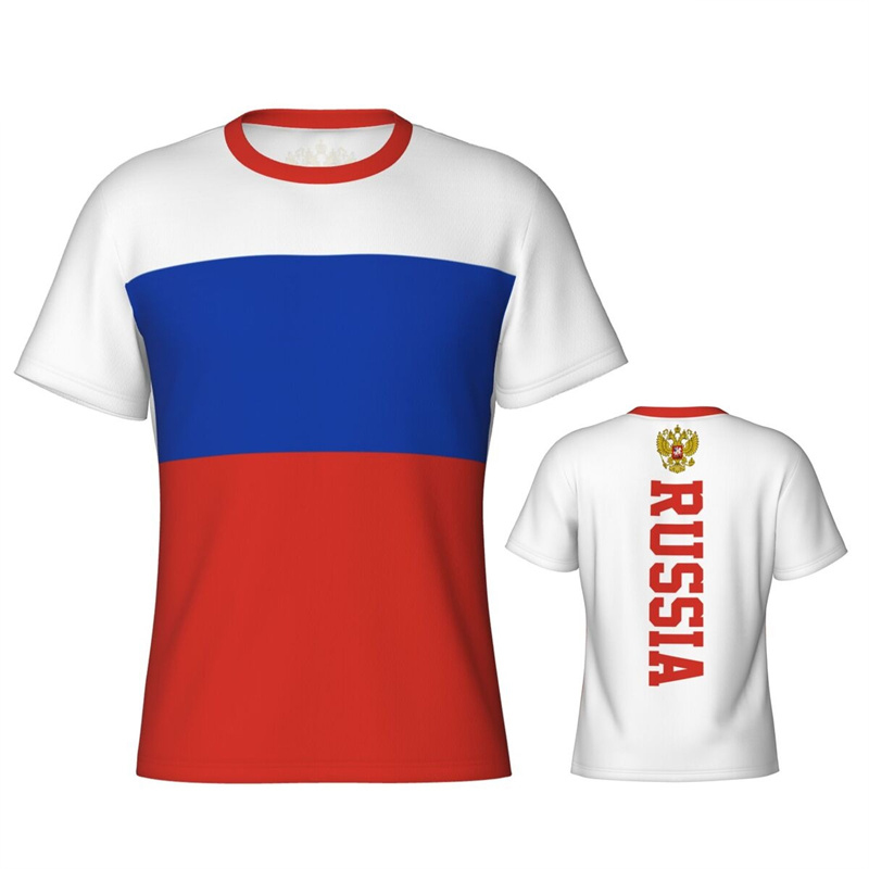Koszulka z nadrukiem 3D z flag – Street Fashion Russia recenzja i cena